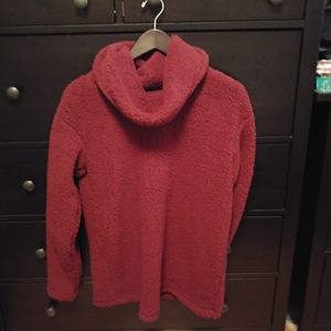 NWOT fleece sweater from Lands End
